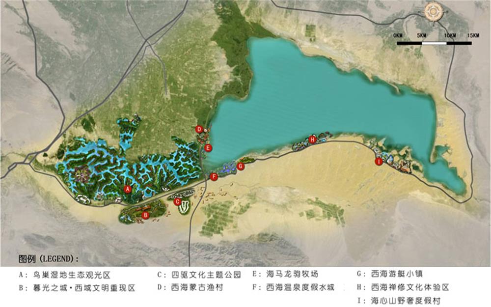 海森文旅成功规划我国最大内陆淡水湖——新疆博斯腾湖