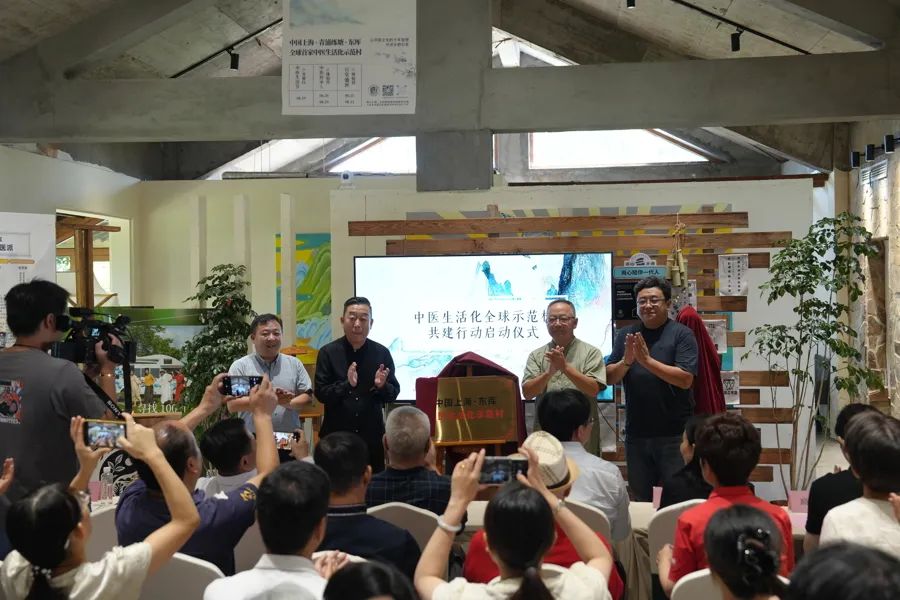 上海青浦区练塘镇东厍村的“乡遇东厍”中医生活节0