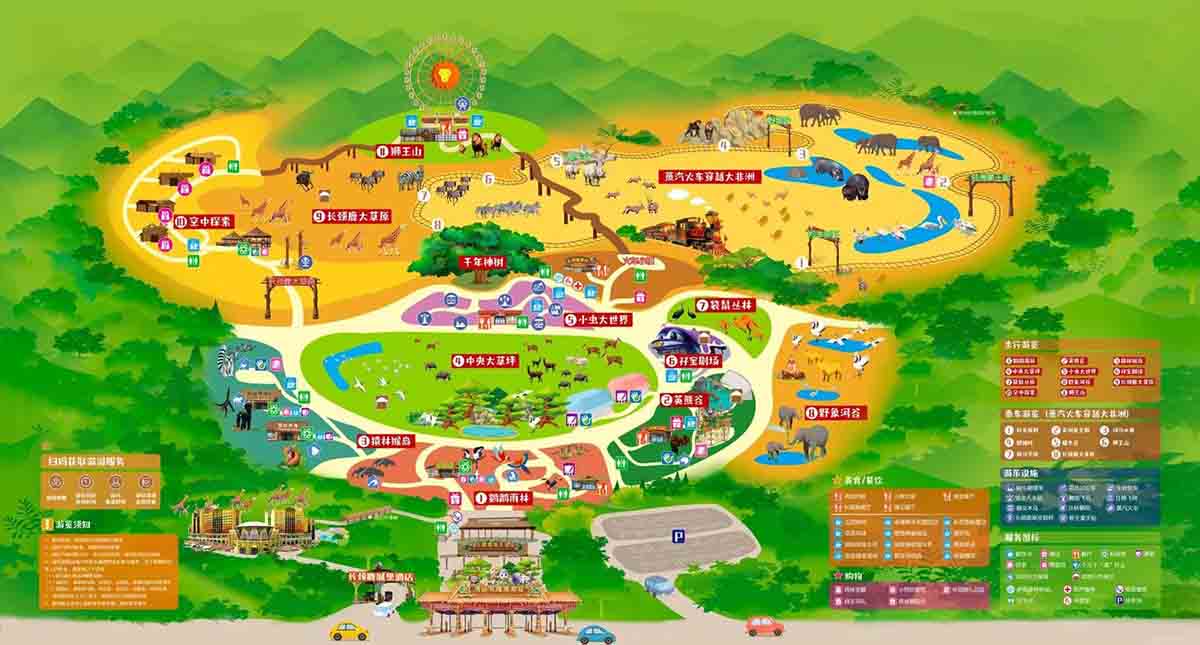 主题乐园分区布局规划的5大核心逻辑5